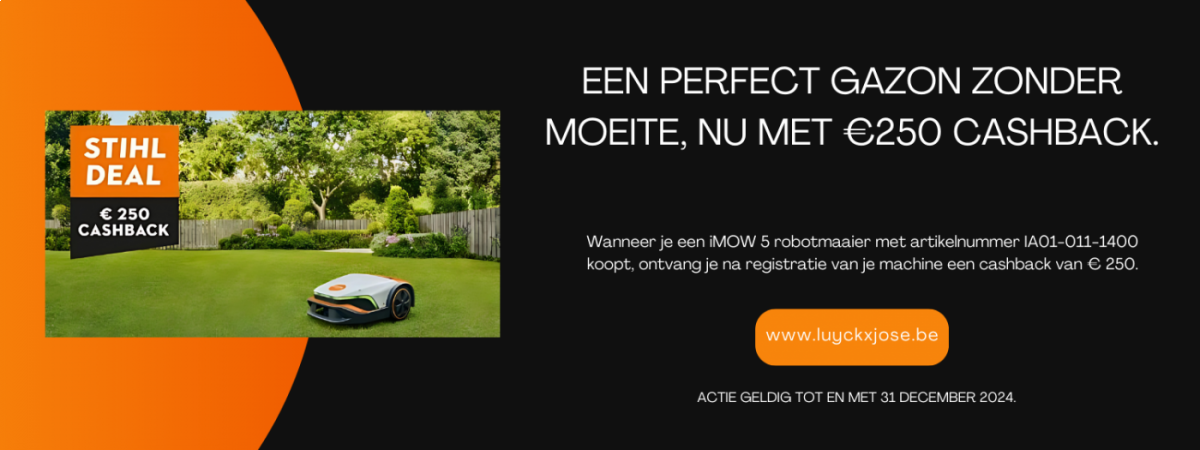 stihl imow robotmaaier actie 2024